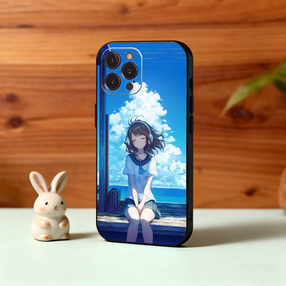 Anime S-Sound! E-Euphonium Phone Case For iPhone17,16,15,14,13,12,Plus,Pro Max, 5G Others Soft Black Cover