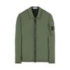 FW22 Solid Color Zip Long Sleeve Jacket Men Jacket Green 771510223-V0058