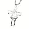 Charm Stainless Steel For Men Believers As A Gift. Pendant 1PC Fashion Is Jewelry Cross Necklace