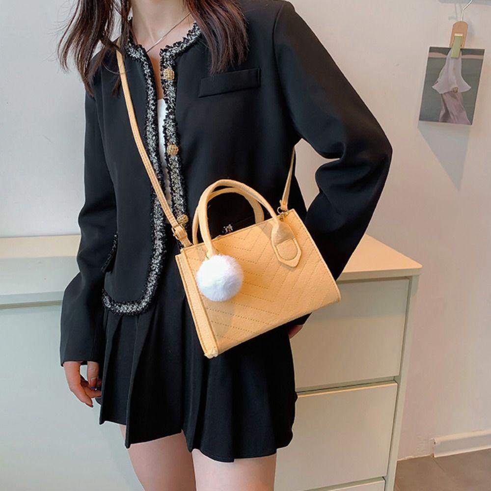 

Felt Underarm Bag Square Handbag Niche Design Shoulder Bag Women