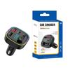 Bluetooth Car FM Transmitter with P4 MP3 Player & QC3.0 Fast Charging
