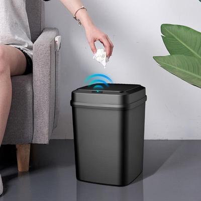 Bathroom Touchless Trash Smart Sensor Sensing Trash Can Waterproof Bathroom Kitchen Bedroom Trash Can for Office Bedroom