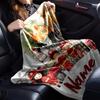 Custom Name firefighters Theme Printed Blanket - Perfect for Couch, Bed, Travel & Outdoor Use | Machine Washable, Cozy & Durable.