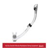 CRESSI Full Dry Snorkel with Silicone Mouthpiece