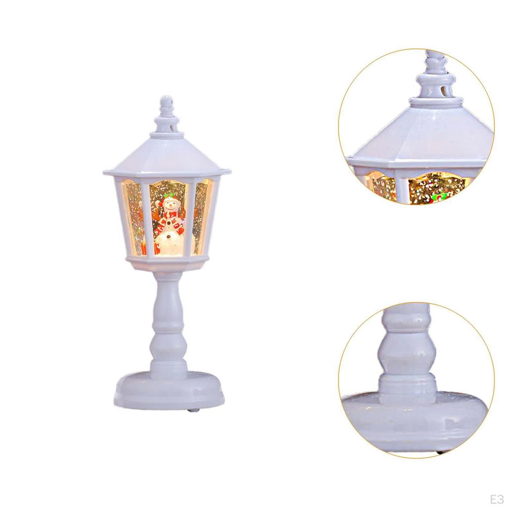 Weihnachtslaterne Feiertagsdeko Lichter Dekorative Hänge-Nachtleuchte Zimmerfigur für