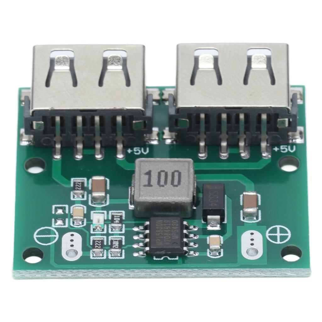 Buck-Ladegerät DC zu DC Dual-USB-Ausgang 9 V 12 V 24 V zu 5,2 V 3 A Ladereglermodul