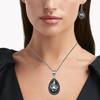 Black Rutile Set  Pendant  Jewelry Earring 18-20'' Gemstone Handmade