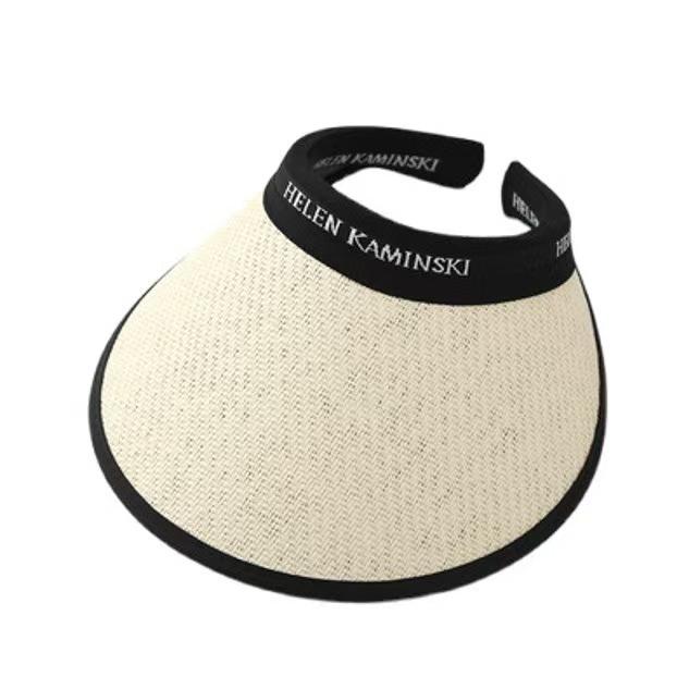 Summer women's vinyl UV UV-protective wide-brimmed straw sun hat, trendy and versatile sun protection hat