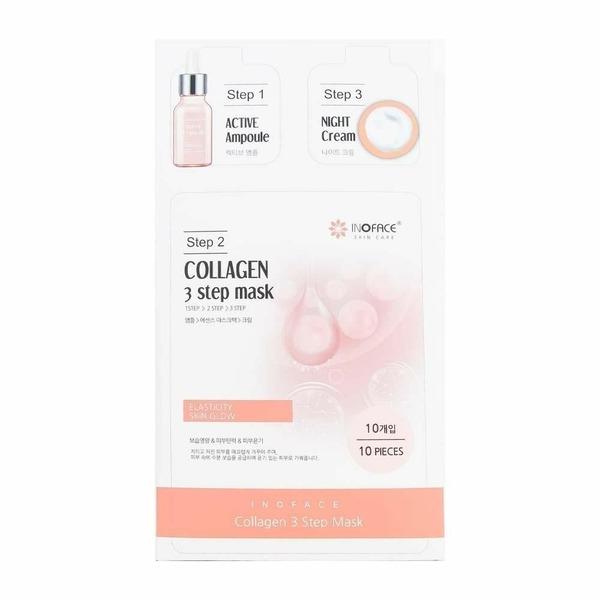 Innoface Collagen 3-Step Mask (10 sheets) (WC6B2C0) basic