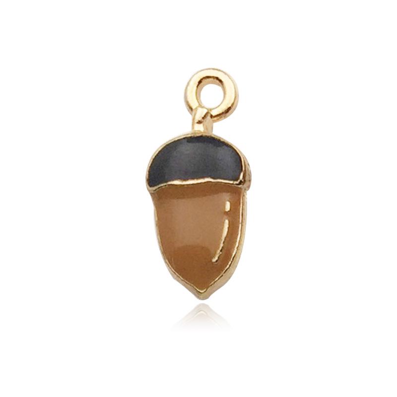 Summer Charm Drip Oil Earrings & Necklace Set - Cute Student Style Dangle Pendant Accessories