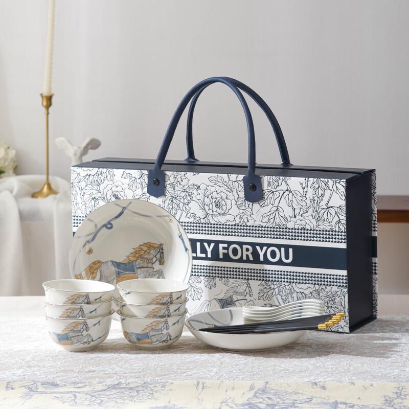 Aiqiyi Selected 20-Piece Ceramic Dinnerware Set 06