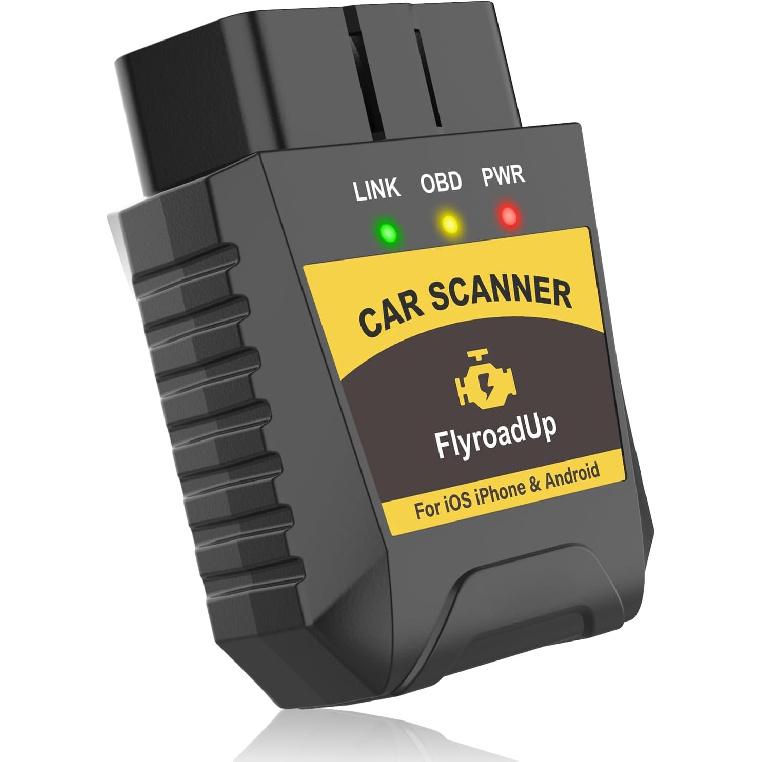 Scanner Bluetooth for iPhone iOS Android OBDII Diagnostic Scan Tool Code Reader