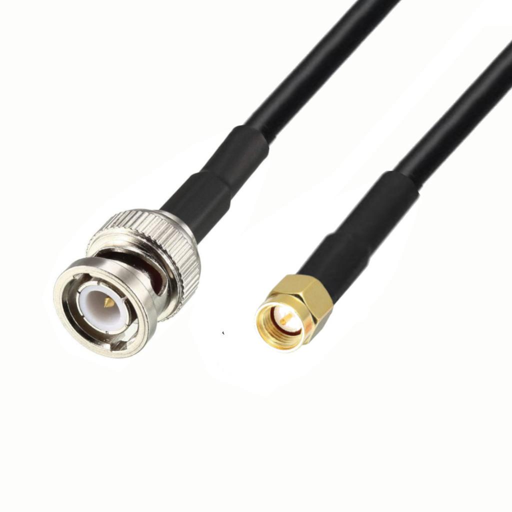 Antenna cable BNC / wt / SMA / wt LMR240 10m