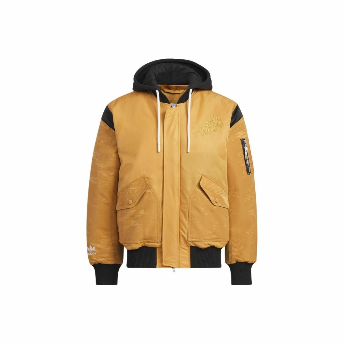 adidas Originals x FEIFEI RUAN Collaboration Zipper Jacket, Unisex, Wheat Brown L