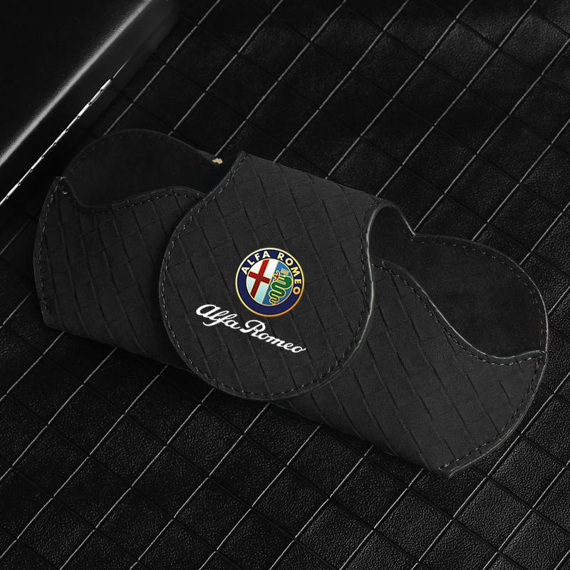 Úložný box na sluneční clonu do auta Klip na sluneční brýle Pro Alfa Romeo 156 159 147 4C 8C 166 Giulia Giulietta Mito Stelvio Spider GT Tonale