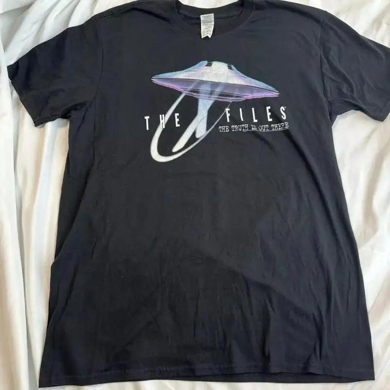 The X Files Truth Is Out There Black Short Sleeve T Shirt S 5Xl Unisex