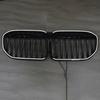 Double Slat Gloss Black Front Grill Grille Fit BMW 7 Series G11 G12 2019-2022