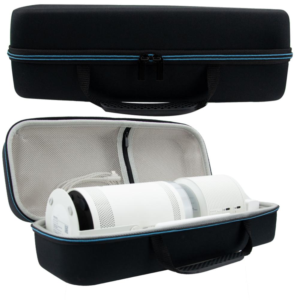 Portable Carrying Case Projection Bag for Samsung TheFreestyle Multifunctional Zipper Projector Carrying Case Thickened Mesh Bag