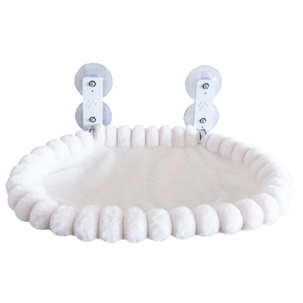 

Detachable Cat Desk Hammock No-punching Strong Load-bearing Window Cat Hammock Comfortable Stable Suction Cup Cat Nest Balcony