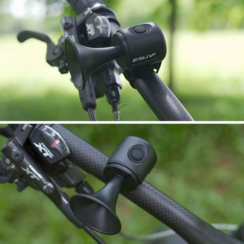 Claxon de bicicletă electric de 120Db, inel tare pentru bicicletă, baterie electrică pentru scutere Accesorii pentru biciclete cu sunet de avertizare