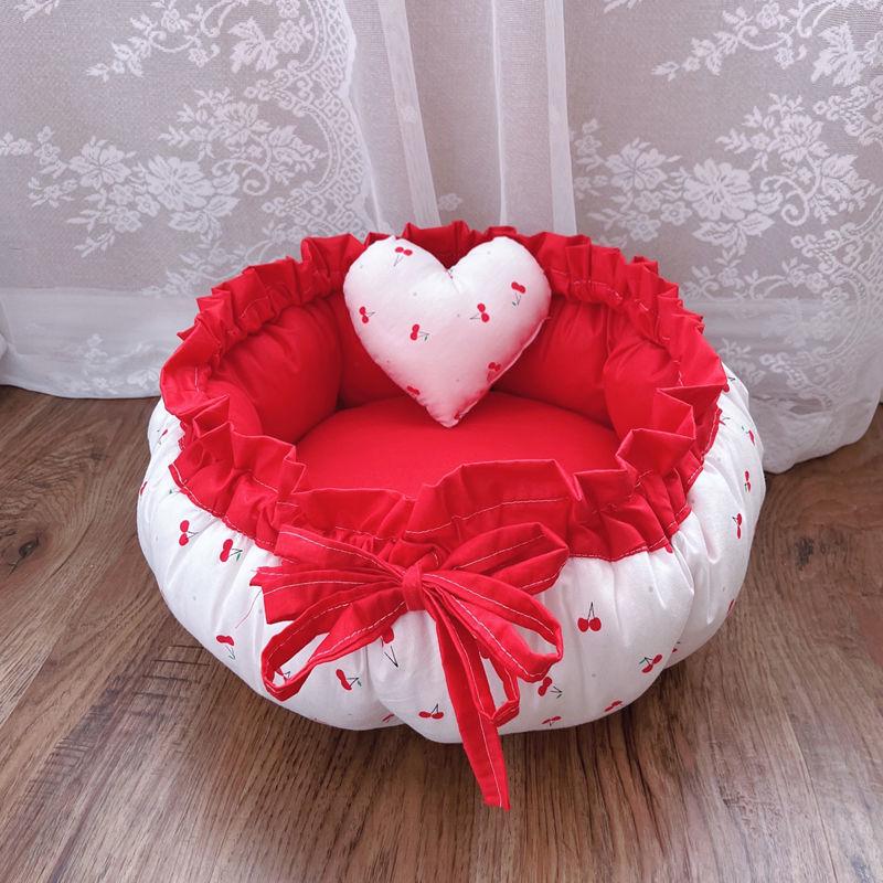 Dog & Cat Bed - Cute Princess Teddy House, Four Seasons Comfort, Free Shipping