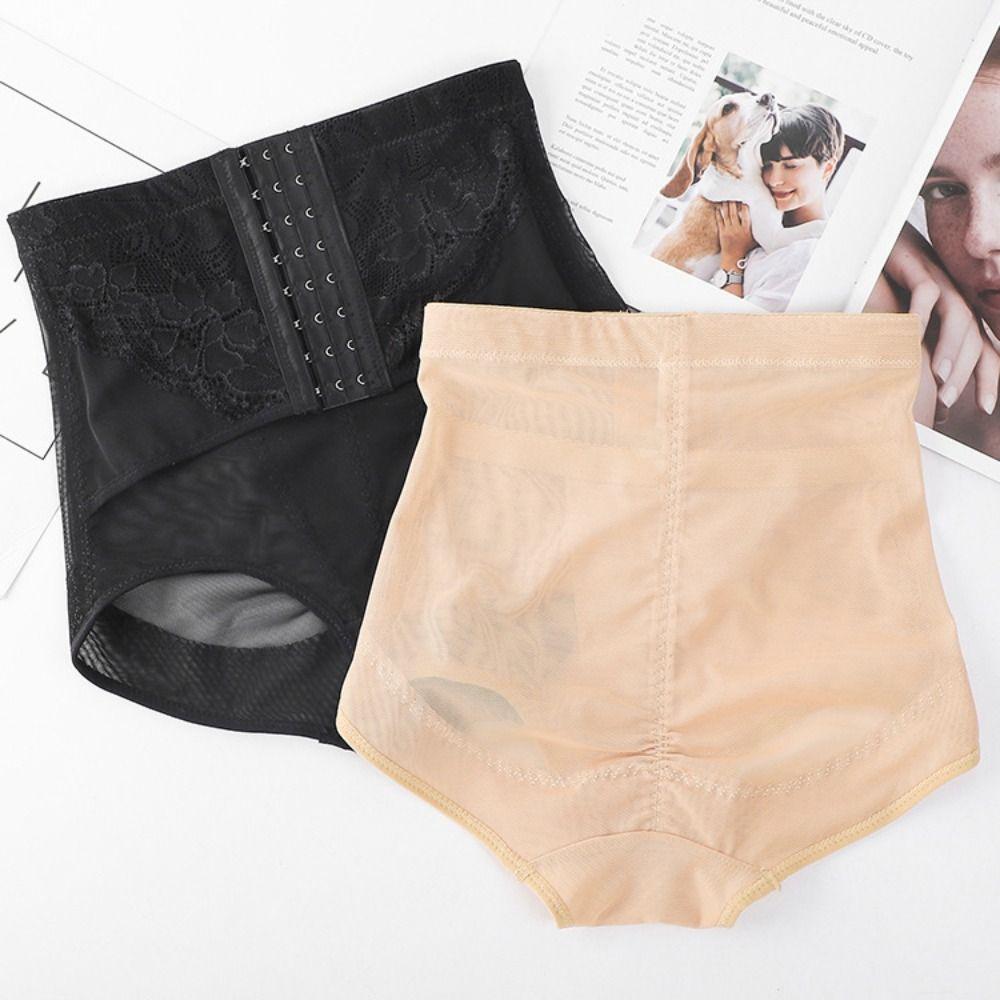 Buckle Slimming Shaping Panties Shapewear Butt Lifting Briefs Soft Tummy Control Underwear  Lady