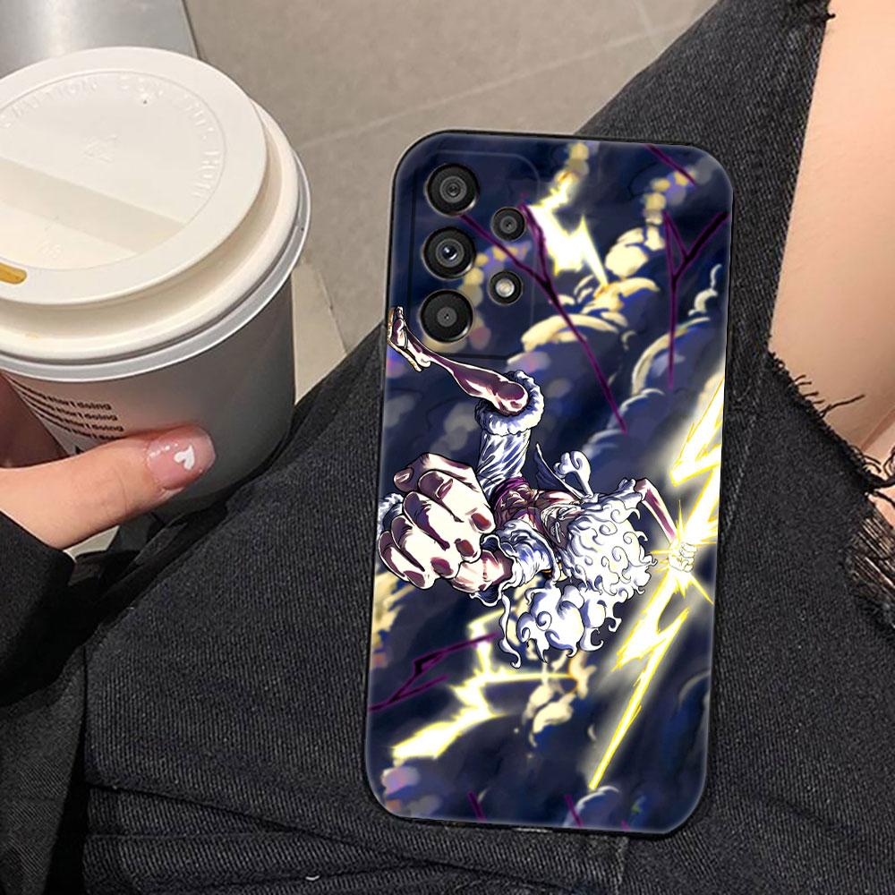One Piece Gear 5 Luffy Phone Case For Samsung A73 A72 A71 A57 A56 A55 A54 A53 A52 A51 A37 A36 A33 A32 A23 A22 A16 A15 A14 Case