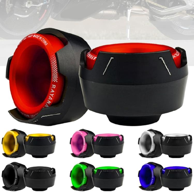 Universal Motorcycle Fork Guards Reinforced Metal Crash Protection No Modification Required Secure Mounting For Safety