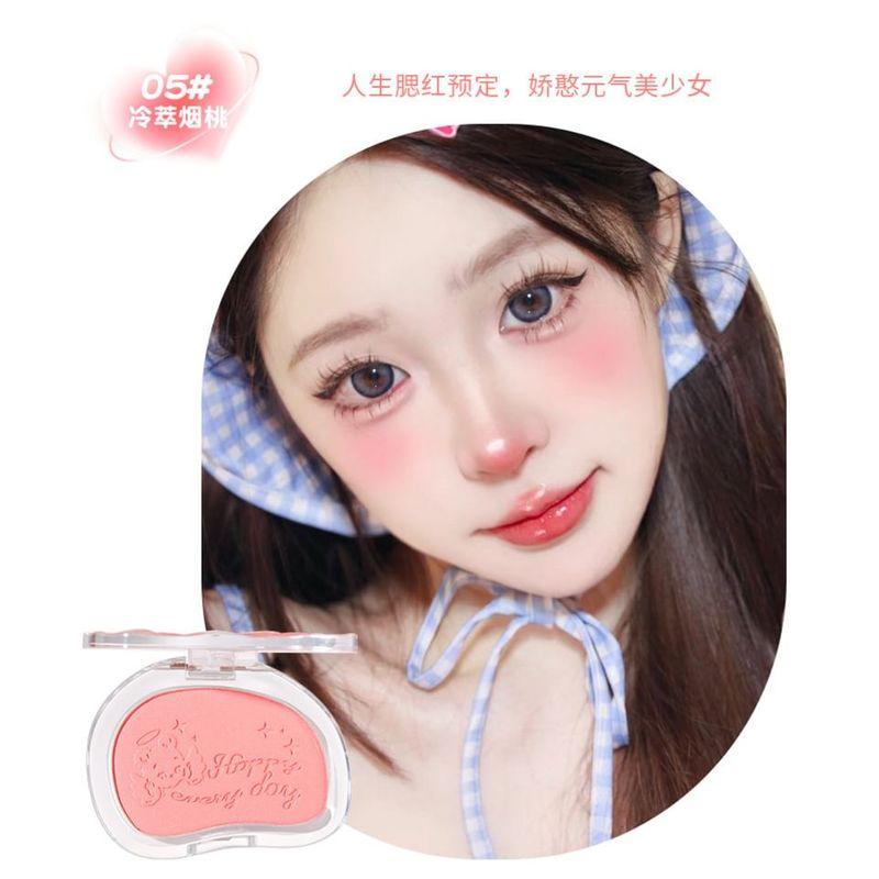 xixi - Warm Sweet Pink Cheek Blush - 4-6