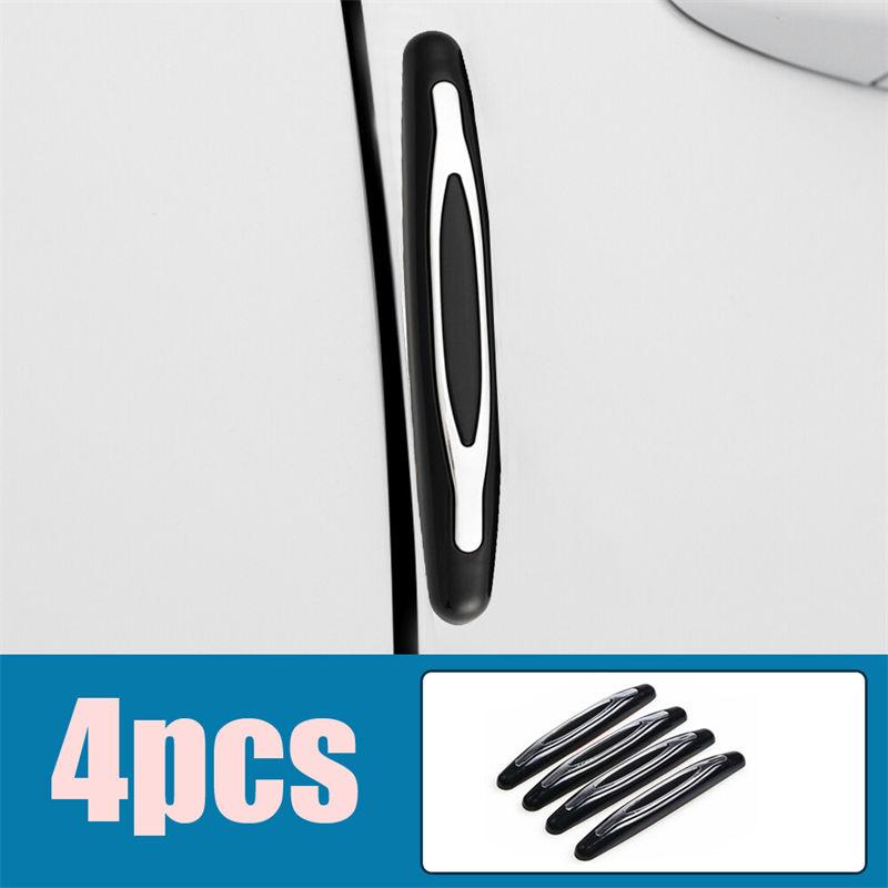 4Pcs Car Door Edge Guard Scratch Strip Anti-scratch Protector Cars Accessories Bumper Protection Stickers GZW