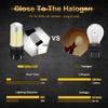 2pcs 1500 Lumens Xenon White 144-SMD 3157 3357 3457 4114 3156 T25 LED Bulbs For 2011-up Jeep Compass DRL Daytime Running Lights