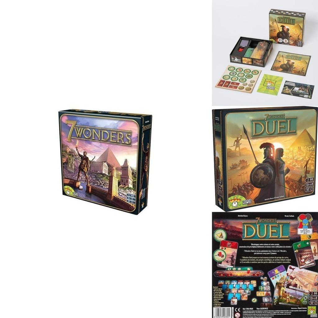 7 Чудес: Дуель Стратегічна Настільна Гра Для Дорослих Дітей