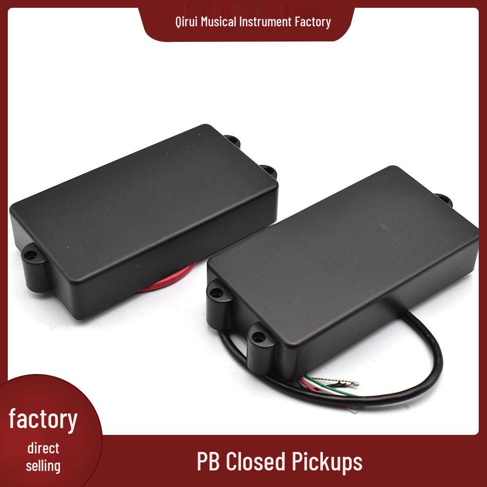 Four-String Electric Bass Guitar Neck & Bridge Pickup