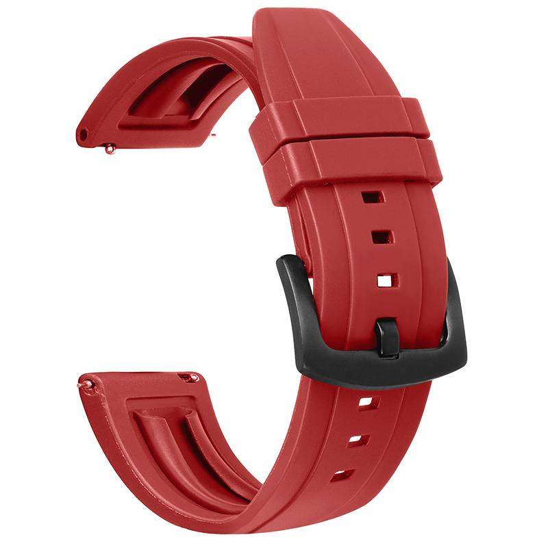 20mm 22mm 24mm Strap for Huawei GT5 Pro 46mm GT4/3Pro for Samsung Galaxy Watch 7 FE 6 5 4 5Pro 6/4Classic Silicone Band Bracelet