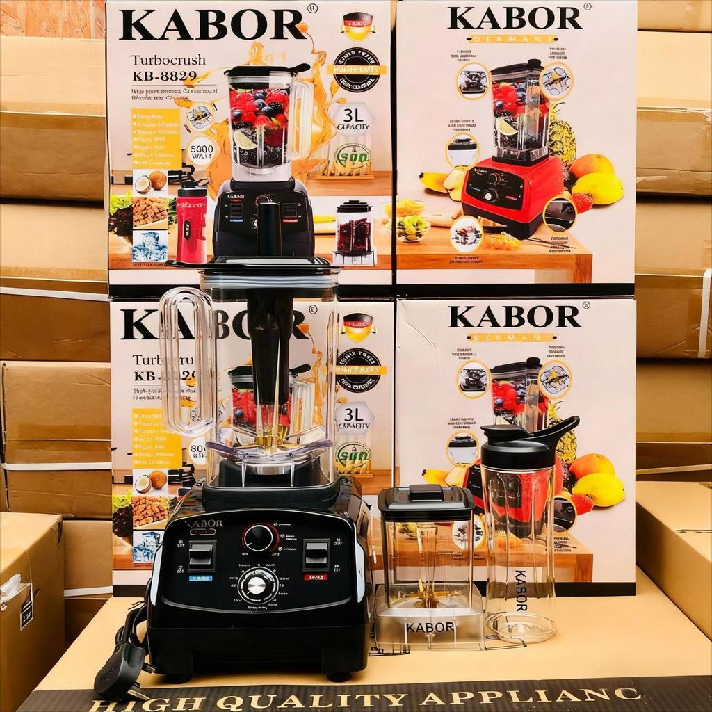 9535 Pure Copper Motor Blender: Double Cup Commercial Wall-breaking Food Processor & Smoothie Maker