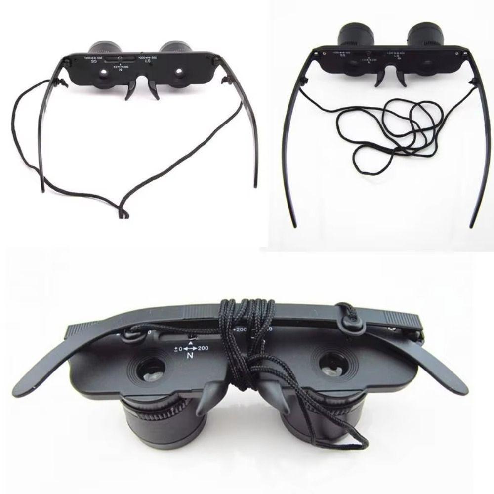 Hand Free Portable Binocular Telescope High Definition Magnifying Glasses Camping Equipment