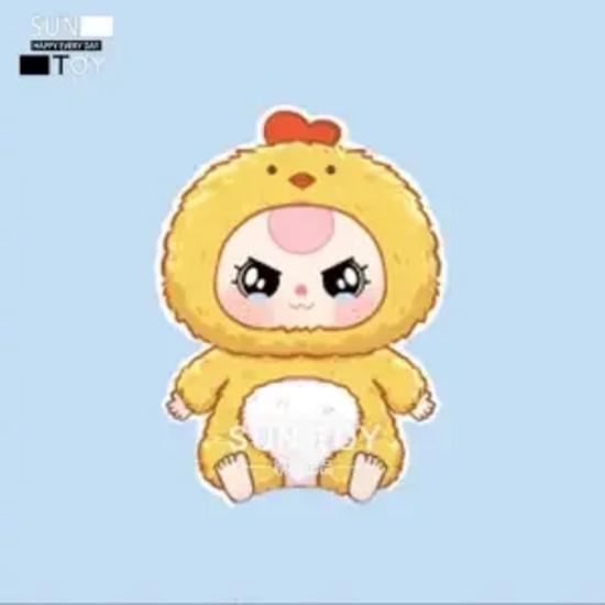 

Кукла Три Малыша Мистери Бокс Серия Зодиак Модная Игрушка Украшение Креативная Милая Кукла Угадай Слепой Бокс Подарок на День Рождения Рождество для Девочки жёлтый