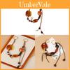 Resin Pendant Bag Charm With Handcrafted Tassels For Fashion Accessories