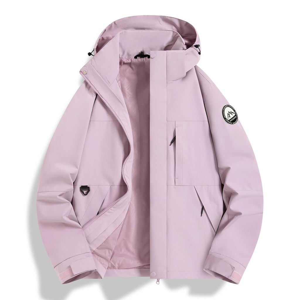 Outdoor Couple's Thin Windproof Trekking Jacket - Unisex Multi-Functional Spring/Autumn Mountain Climbing and Sun Protection Gear.