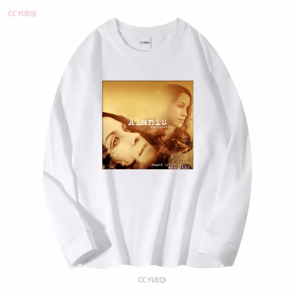Alanis Morissette T Shirt Father day gift new best Dad vintage Washed Casual Stretched Slightly homme Breathable Stylish