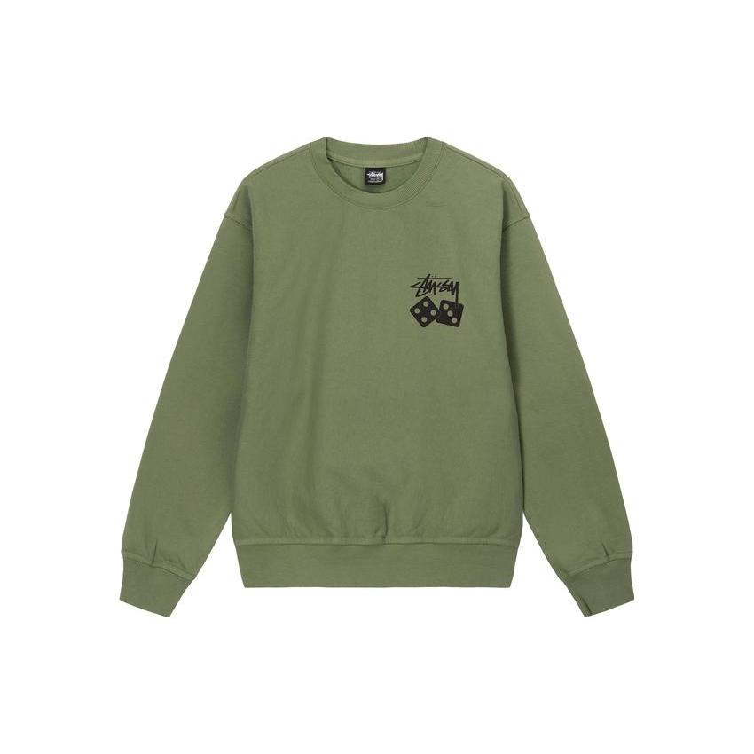 Stussy Dice Pigment Dyed Crew 1914721