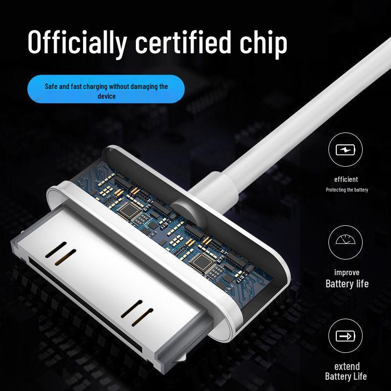 Universal Fast Charging Cable for Tablets 1, 2, 3, and 4 with Wide Port Compatibility