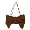 Korean Bowknot Women's Pleated Shoulder Bag 2025 - New Fashion Large Capacity Crossbody Underarm Bag