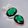 Chrome Diopside Gemstone Handmade 925 Sterling Silver Jewelry Pendant 2.17" AH-943