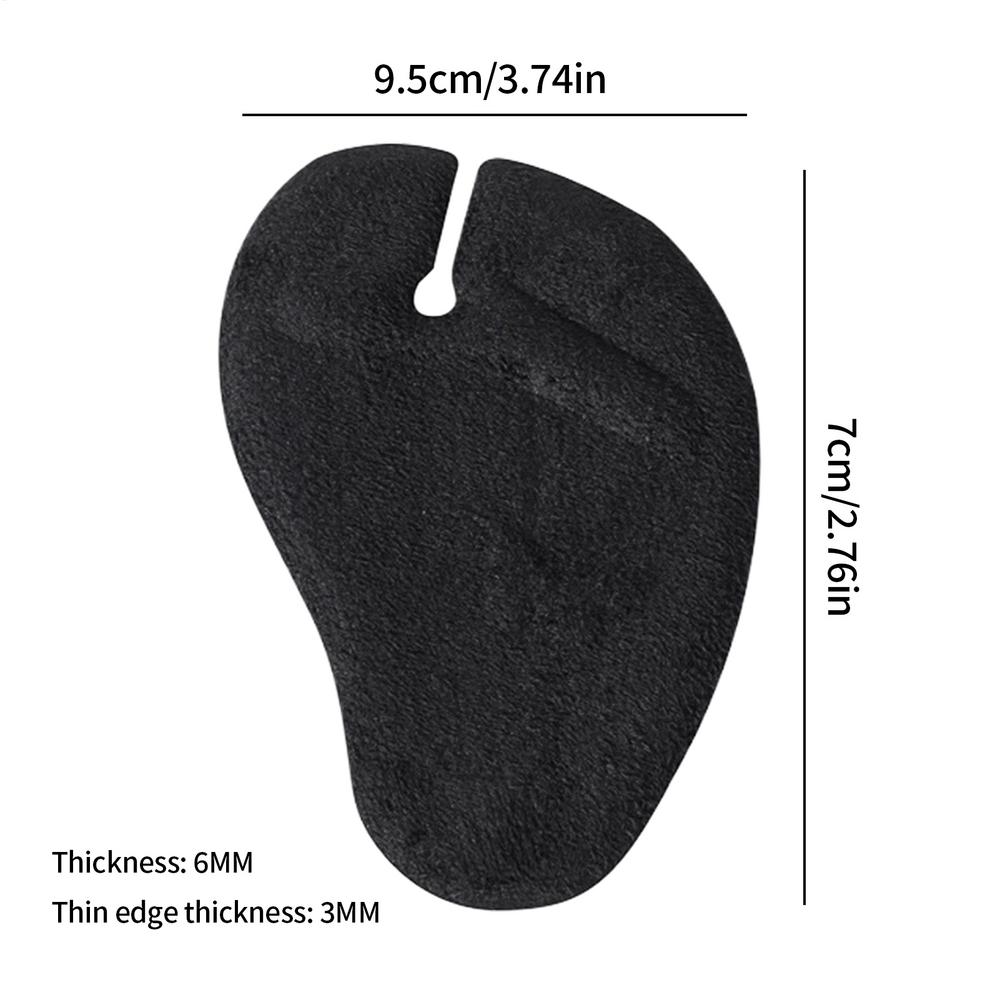 Forefoot Pads for Women,Gel Sandal Cushion Inserts Washable Clear Anti-Slip Thong Sandal Insoles for Outdoor Beach Slippers