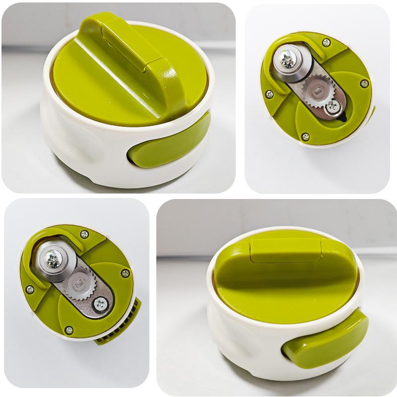 Can Opener Manual Stainless Steel Camping Bottle Opener, Portable Compact Easy Twist Release  Space-Saving Kitchen Tools