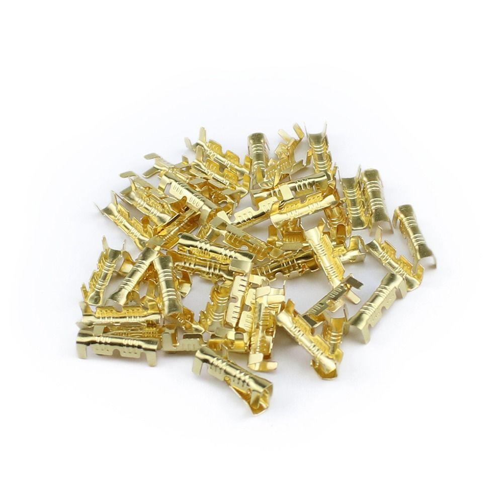 100Pcs New 453 U-shaped Terminal 0.5-1.5mm Small Tooth Cable Connectors Durable Professional Crimp Terminal