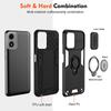 Moto G04 G05 Magnet Charge Armor Men's Phone Case For Motorola Moto G05 Fundas Bumper Soft Silicon Hard Cover Moto G04 Case Capa