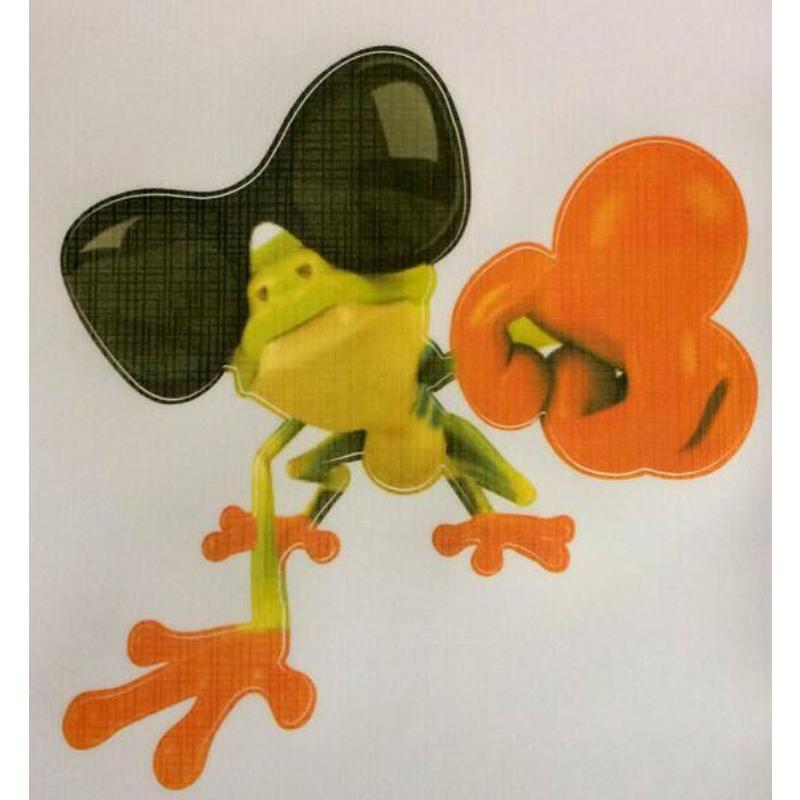 Universal Motorcycle Sticker Scratch Sticker Fuel Tank Sticker Motorbike Waterproof Frog Decoration Sticker Decal Accessories