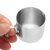 Rustless Steel Milk Frothing Cup 30ml Latte Art Cup Polished Milk Steaming Jug  Milk Foam Stirring